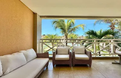 Porto das dunas, apartamento no portamaris com 3 dormitórios à venda, 100 m² por r$ 1.100.000 - porto das dunas - aquiraz/ce
