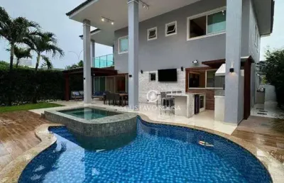 Casa com 5 dormitórios para alugar por r$ 22.000/mês - condomínio jardins ibiza - eusébio/ce