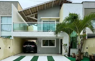 Casa duplex no condomínio osvaldo studart 4 quartos 3 banheiros, 5 vagas, projetada por apenas 1.550.000.