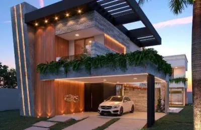 Casa em construcao - condomínio alphaville fortaleza.