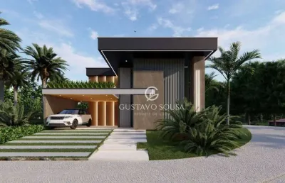 Casa com 3 dormitórios à venda, 220 m² por r$ 1.590.000,00 - cidade alpha - eusébio/ce