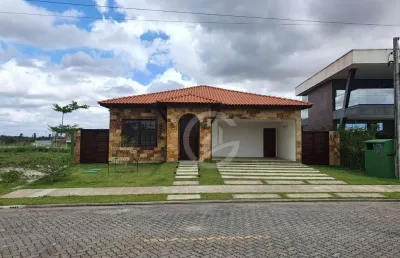 Casa com 3 dormitórios à venda, 250 m² por r$ 1.850.000,00 - cidade alpha - eusébio/ce