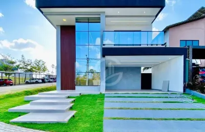 Casa com 4 dormitórios à venda, 307 m² por r$ 2.400.000,00 - cidade alpha - eusébio/ce