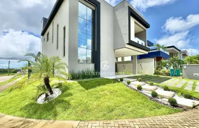 Casa com 4 dormitórios à venda, 247 m² por r$ 1.750.000,00 - cidade alpha - eusébio/ce