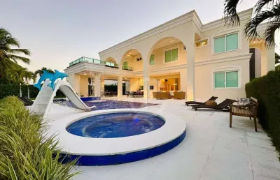 Casa com 4 dormitórios, 803 m² - venda por r$ 13.900.000,00 ou aluguel por r$ 53.200,00/mês - alphaville fortaleza - fortaleza/ce