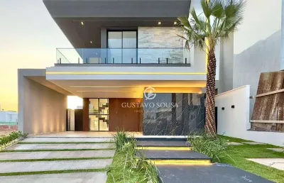 Casa com 4 dormitórios à venda, 310 m² por r$ 2.300.000,00 - cidade alpha - eusébio/ce