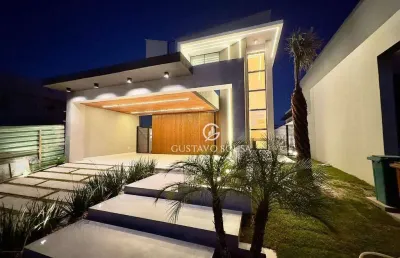 Casa com 3 dormitórios à venda, 222 m² por r$ 1.690.000,00 - cidade alpha - eusébio/ce