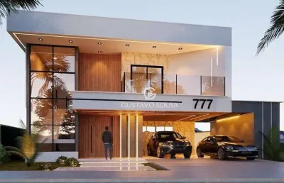 Casa com 4 dormitórios à venda, 307 m² por r$ 2.500.000,00 - cidade alpha - eusébio/ce