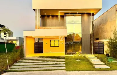 Casa com 4 dormitórios à venda, 254 m² por r$ 1.650.000,00 - cidade alpha - eusébio/ce