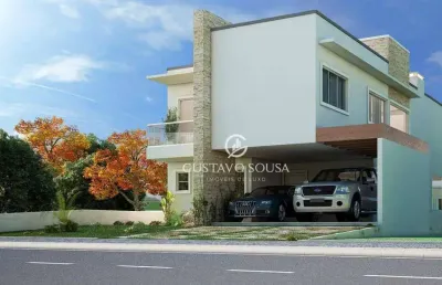 Casa com 4 dormitórios à venda por r$ 1.400.000,00 - cidade alpha - eusébio/ce