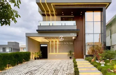 Casa com 4 dormitórios à venda, 262 m² por r$ 1.890.000,00 - cidade alpha - eusébio/ce