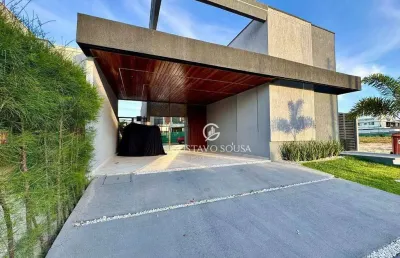 Casa com 3 dormitórios à venda, 170 m² por r$ 1.250.000,00 - santo antonio - eusébio/ce