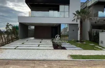 Casa com 4 dormitórios à venda, 261 m² por r$ 1.740.000,00 - cidade alpha - eusébio/ce