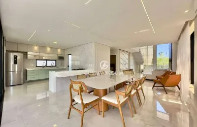 Casa com 4 dormitórios à venda, 285 m² por r$ 2.300.000,00 - cidade alpha - eusébio/ce