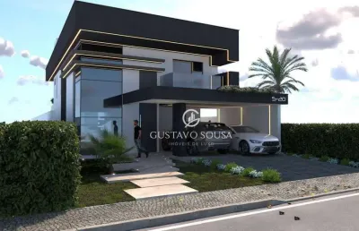 Casa com 4 dormitórios à venda, 257 m² por r$ 1.800.000,00 - cidade apha - eusébio/ce