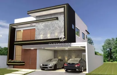Casa com 4 dormitórios à venda, 205 m² por r$ 1.350.000 - terras alphaville ceará 4 - eusébio/ce