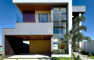 Casa com 4 dormitórios à venda, 214 m² por r$ 1.600.000,00 - cidade alpha - eusébio/ce