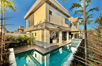 Casa com 5 dormitórios à venda, 346 m² por r$ 2.350.000,00 - cidade alpha - eusébio/ce