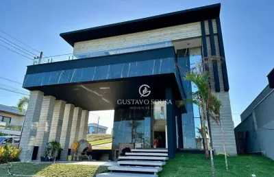 Casa com 4 dormitórios à venda, 319 m² por r$ 2.200.000,00 - cidade alpha - eusébio/ce