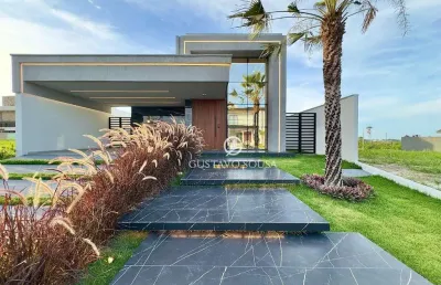 Casa com 3 dormitórios à venda, 139 m² por r$ 1.190.000,00 - cidade alpha - eusébio/ce