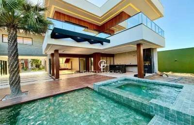 Casa com 5 dormitórios à venda, 650 m² por r$ 9.500.000,00 - cidade apha - eusébio/ce