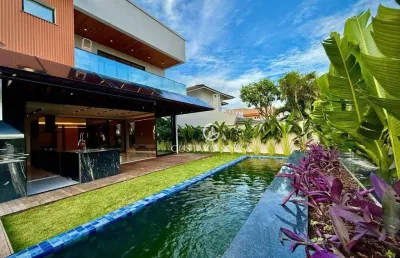 Casa com 5 dormitórios à venda por r$ 5.490.000,00 - alphaville fortaleza - fortaleza/ce