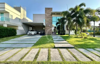 Casa com 4 dormitórios à venda, 315 m² por r$ 3.000.000,00 - alphaville eusébio - eusébio/ce