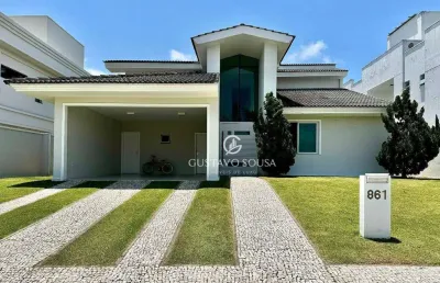 Casa no alphaville fortaleza com 4 dormitórios à venda, 400 m² por r$ 3.300.000 - alphaville fortaleza - fortaleza/ce