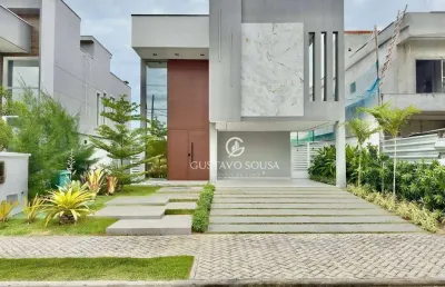 Casa com 3 dormitórios à venda, 213 m² por r$ 1.390.000,00 - cidade alpha - eusébio/ce