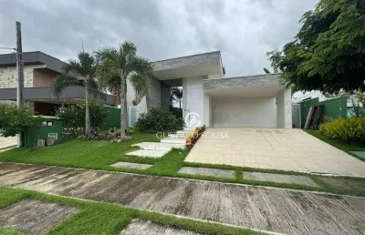 Casa com 3 dormitórios para alugar, 240 m² por r$ 13.000,02/mês - cidade alpha - eusébio/ce