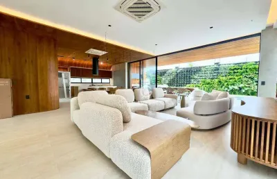 Casa com 5 dormitórios à venda, 400 m² por r$ 6.300.000,00 - alphaville eusébio - eusébio/ce