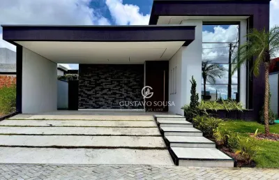 Casa com 3 dormitórios à venda, 140 m² por r$ 1.150.000,00 - cidade alpha - eusébio/ce