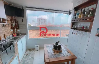 Apartamento com 2 dorms, boqueirão, praia grande - r$ 660 mil, cod: 5928