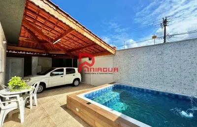 Casa com 3 quartos, tupi, praia grande - r$ 950 mil, cod: 5942