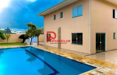 Sobrado com 4 quartos, solemar, praia grande - r$ 1.28 mi, cod: 6086