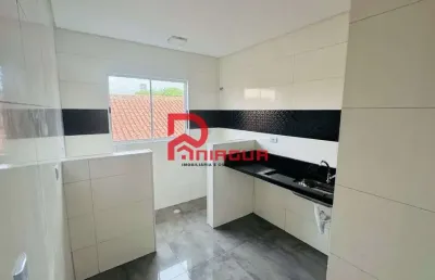 Casa de condomínio com 2 quartos, caiçara, praia grande, cod: 7131