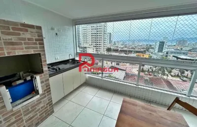 Apartamento com 1 quarto, canto do forte, praia grande - r$ 420 mil, cod: 7337