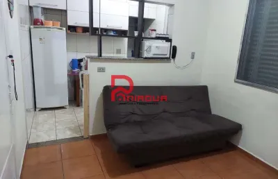 Apartamento com 1 quarto, boqueirão, praia grande, cod: 7446
