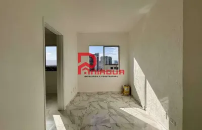 Apartamento com 1 quarto, guilhermina, praia grande - r$ 275 mil, cod: 7542