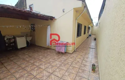 Casa com 3 quartos, balneário maracanã, praia grande - r$ 505 mil, cod: 7574