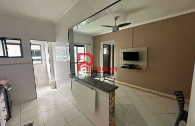Apartamento com 1 quarto, tupi, praia grande - r$ 295 mil, cod: 7634