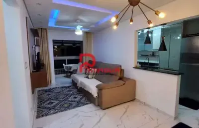Apartamento com 2 quartos, canto do forte, praia grande, cod: 7695