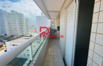 Apartamento com 2 quartos, aviação, praia grande, cod: 7707