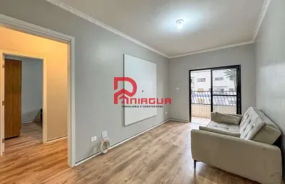 Apartamento com 1 quarto, tupi, praia grande - r$ 315 mil, cod: 7740