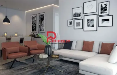 Apartamento com 3 quartos, canto do forte, praia grande - r$ 956 mil, cod: 7716