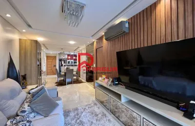Apartamento com 3 quartos, canto do forte, praia grande, cod: 4414
