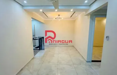 Apartamento com 2 quartos, ocian, praia grande, cod: 7852