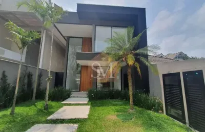 Interlagos de itaúna casa contemporânea triplex 4 suítes, 350m², 3 vagas , piscina....