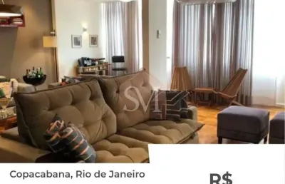 Apartamento à venda em copacabana - 4 quartos, 1 suíte, 200m² - reformado, localização privilegiada!