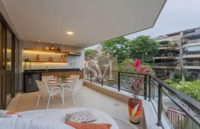 Apartamento de luxo à venda no jardim oceânico-barra: 4 quartos, 2 suítes, 2 salas, 4 banheiros, 2 vagas de garagem e 160,00 m² de área